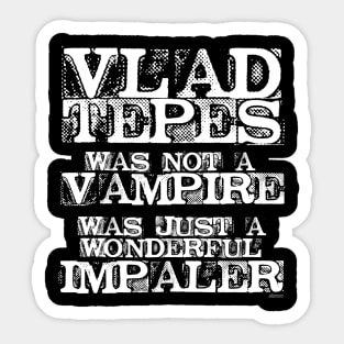 Vlad Tepes Sticker